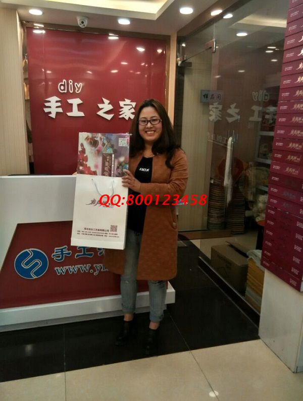山東德州劉女士來手工活之家考察，欲自主創(chuàng)業(yè)組織人做手工活(圖1)