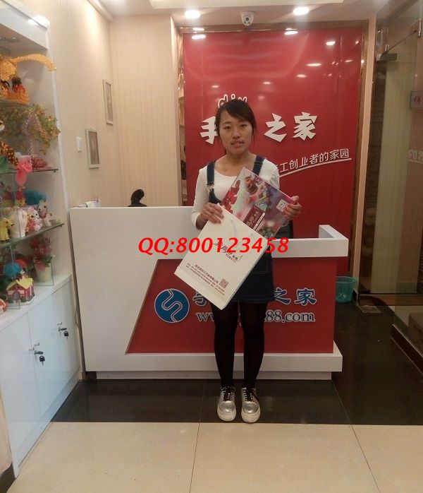 邯鄲館陶縣方先生和妻子一起來到手工活之家考察，欲組織人做手工活(圖1)