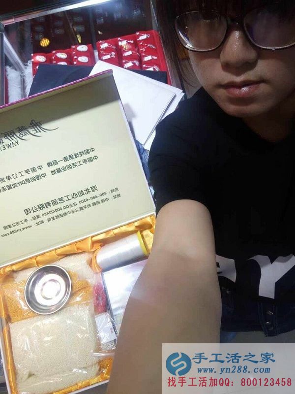哪里有正規(guī)兼職手工活？內(nèi)蒙古韓女士想工作之余找個手工活做(圖1)
