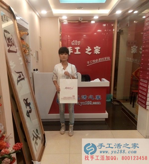 河北邯鄲大量串珠手工活外發(fā)加工，可以拿回家做的手工活(圖1)