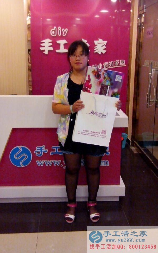 定州吳女士看中手工活之家創(chuàng)業(yè)好項目，欲組織人做手工活(圖1)