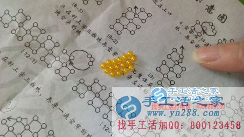 河南濟源退伍軍人王先生來手工活之家尋找合作項目，看好串珠繡產(chǎn)品加工