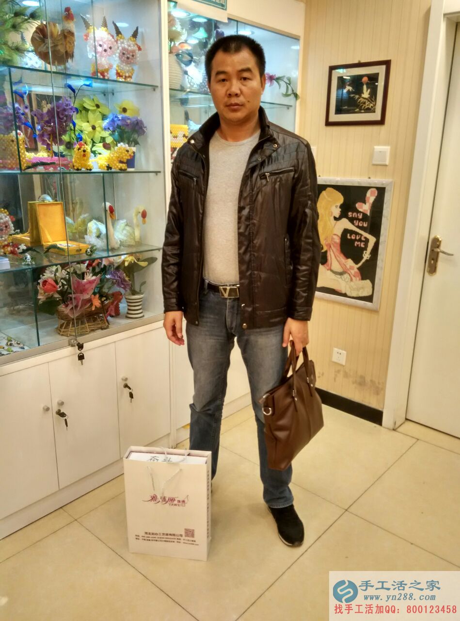 商人獨(dú)到眼光，湖南郴州歐陽先生選擇手工活之家創(chuàng)業(yè)