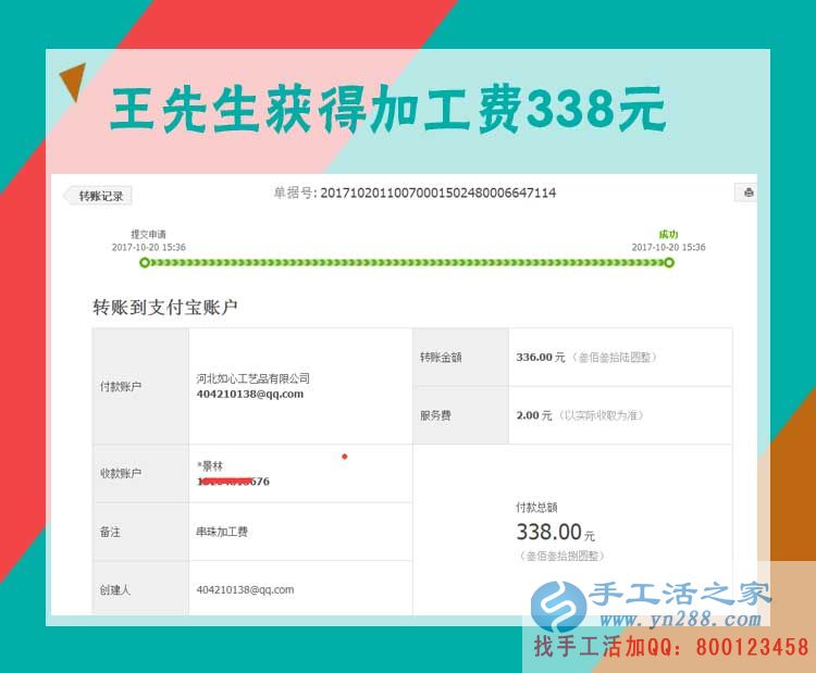 浙江快遞老板王先生，看好手工工藝品市場(chǎng)預(yù)約做代理(圖1)