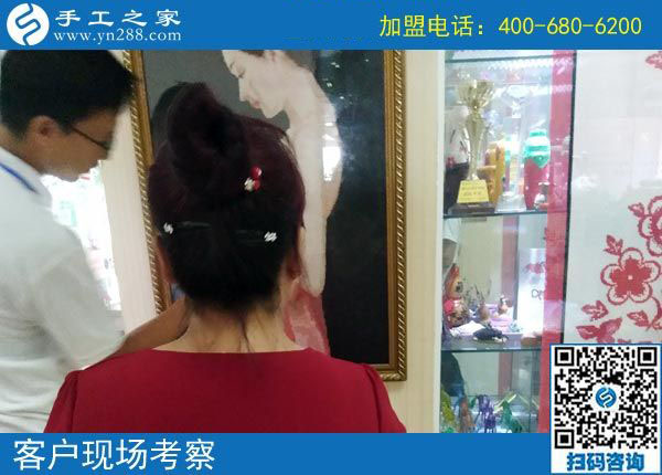 9月13日，哪些人適合做在家賺錢的手工活？手工之家接待考察加工客戶剪影