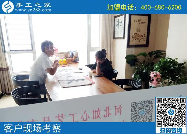 9月20日，正規(guī)手工活外發(fā)加工就是要這樣。手工之家接待考察加工客戶剪影