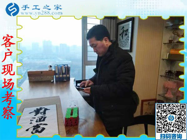 12月12日，手工活兼職，手工活拿回家做，手工活加盟就選這個免押金手工活，手工之家接待考察加工客戶剪影