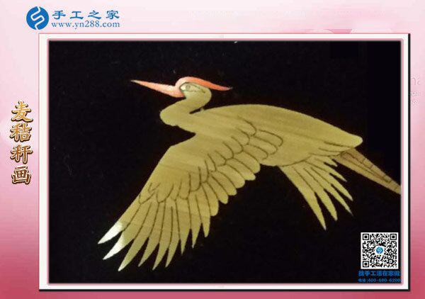 手工之家麥秸桿畫 唯美手工與高端收藏品 藝術(shù)源于生活！(圖1)