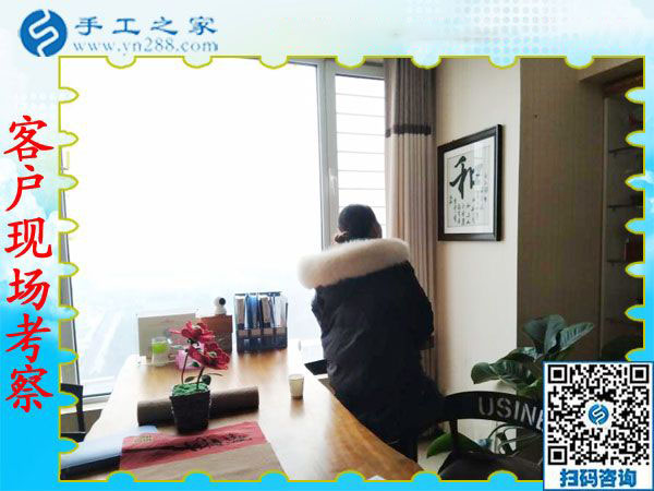 12月21日，手工外加工，手工活拿回家做就選珠繡手工活加盟項(xiàng)目，手工之家接待考察加工客戶剪影