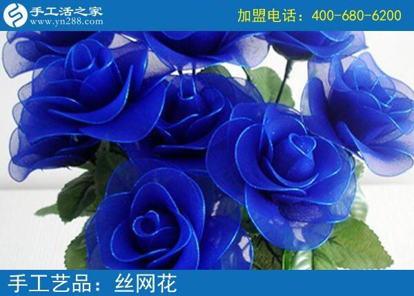 手工之家各種漂亮的絲網(wǎng)花 廢物利用美觀(guān)實(shí)用 永不凋謝的美麗(圖4)