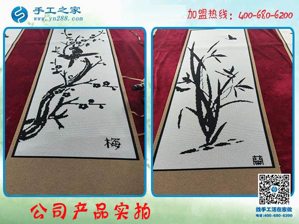 以前做十字繡，現(xiàn)在做串珠手工活外發(fā)加工，湖南衡陽蔣女士覺得很欣慰