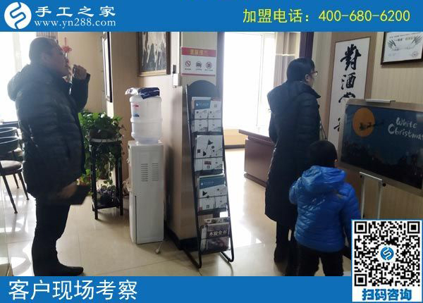 2月11日，可以在家做的手工活，在家手工加工就選珠繡手工，手工之家接待考察加工客戶剪影