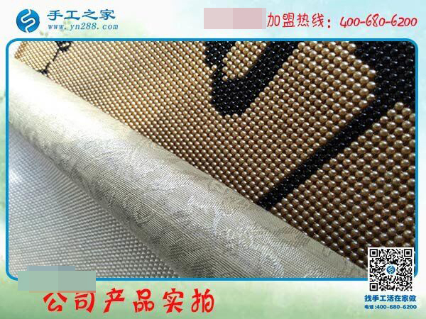 手工活賺錢(qián)哪里有？邯鄲大名縣王女士選擇手工之家串珠繡(圖5)