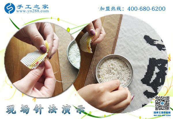 “好媽媽”湖南鳳凰龍女士做正規(guī)外發(fā)手工活，陪著孩子把錢掙