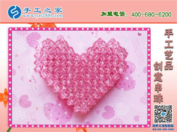 小小串珠，帶來(lái)大大財(cái)富！河北保定江女士的手工活兼職記(圖1)