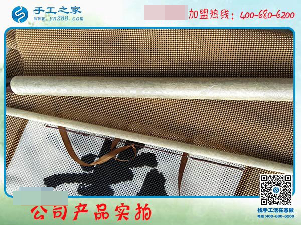 在家做手工活15天，邯鄲廣平縣沈女士完成多幅豎版雅薇麗珠繡！(圖2)
