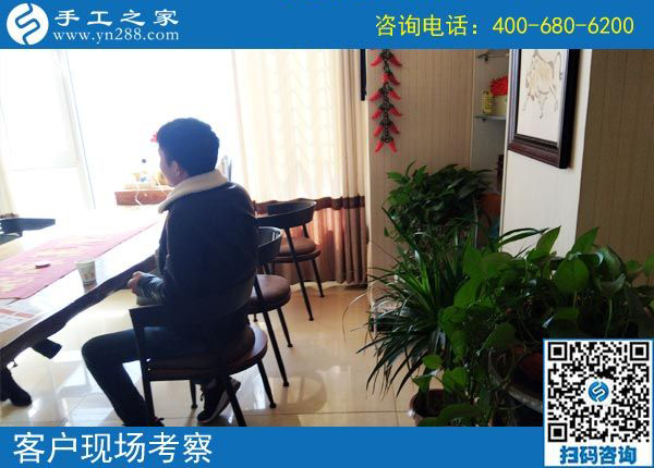 3月19日，急招在家加工手工活手工加工人員，這個(gè)免押金手工活外發(fā)加工項(xiàng)目很缺人！手工之家接待考察加工客戶剪影
