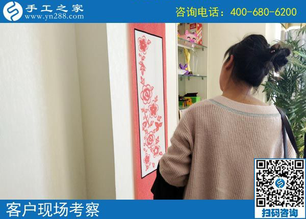 3月19日，急招在家加工手工活手工加工人員，這個(gè)免押金手工活外發(fā)加工項(xiàng)目很缺人！手工之家接待考察加工客戶剪影