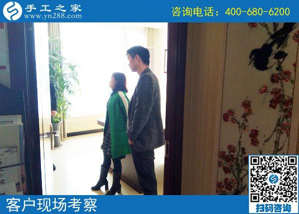 3月20日，正規(guī)免押金的手工活如何驗(yàn)貨結(jié)算加工費(fèi)？手工之家接待考察加工客戶剪影