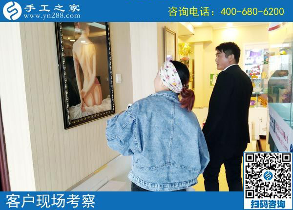 3月25日，在家做手工加工掙錢，就選這個創(chuàng)業(yè)好項目，手工之家接待考察加工客戶剪影