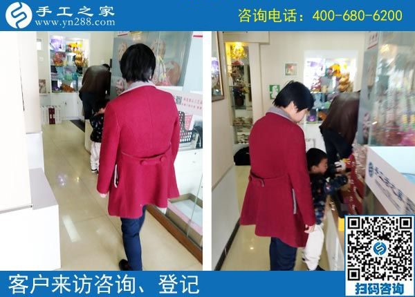 3月29日，找正規(guī)沒有用押金的手工活要注意什么？手工之家接待考察加工客戶剪影