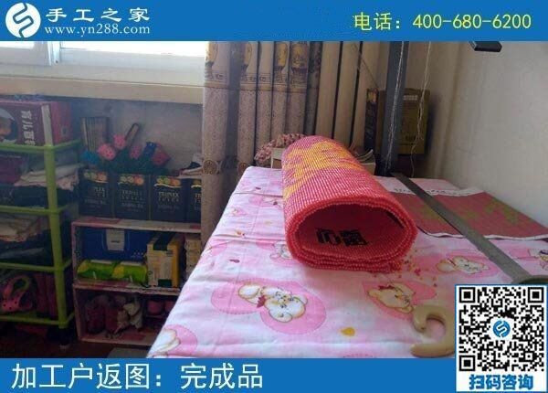 曾想加工粘花手工活，今愛上串珠繡！北京呂女士的手工活小故事(圖1)