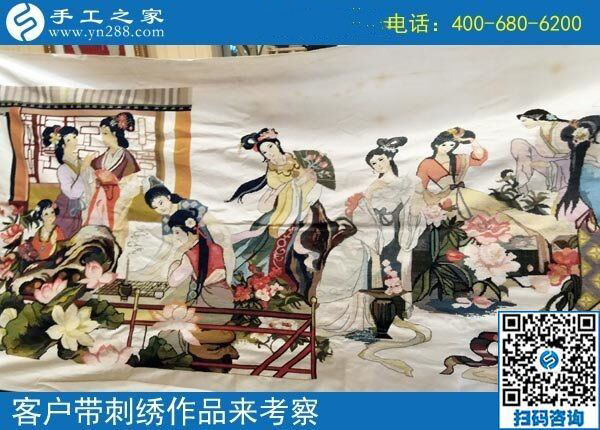 “手工活外發(fā)十字繡是愛好，做串珠繡才賺錢！”邯鄲雞澤趙女士說(圖1)