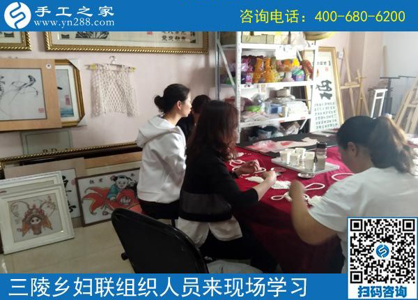 下一步做代理，山東東明宋女士對(duì)這個(gè)正規(guī)供料的手工活的新打算
