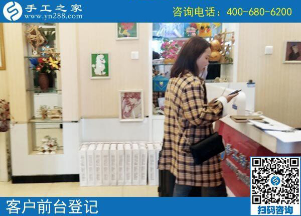 越做越順手，河北定州家庭婦女高女士在家做手工加工掙錢