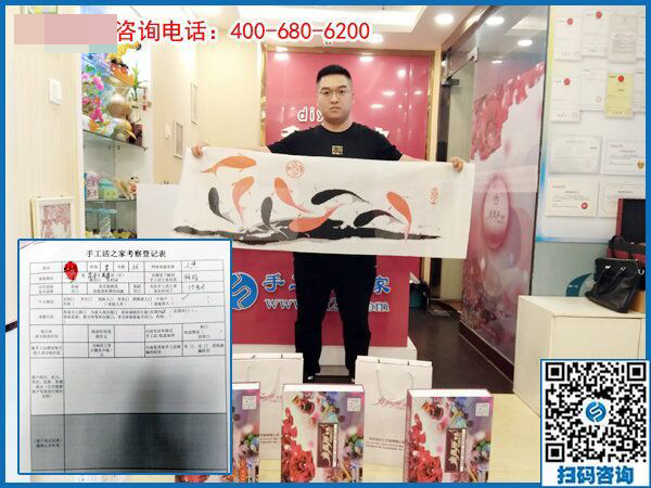 5月30日，找手工活做，這里的珠繡手工活是真正在家可以做的手工活，手工之家接待考察加工客戶剪影