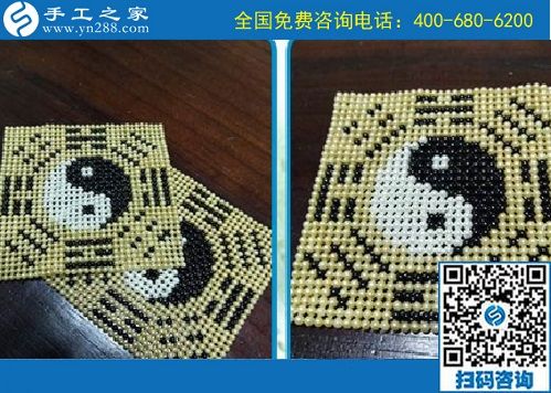 不做十字繡，湖南衡陽蔣女士選擇做這個能掙錢的珠繡外發(fā)手工活