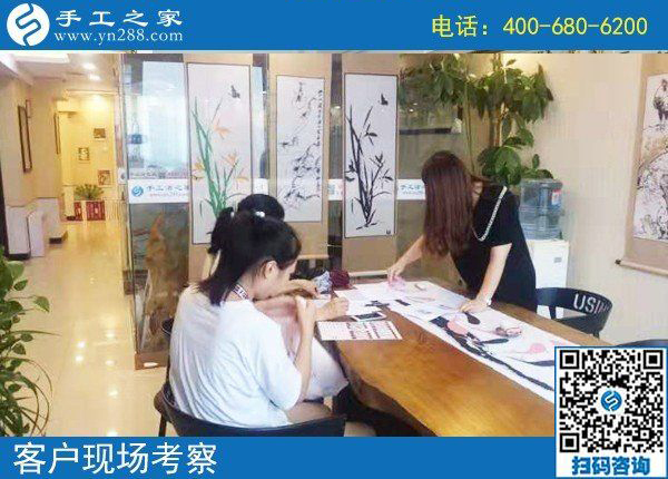 可以領(lǐng)回家做的手工活，這位寶媽選擇手工之家勵志珠(圖1)