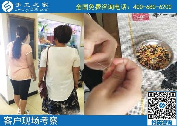 手工活兼職可帶回家就是好，湖南株洲朱女士帶孩子之余也能有份收入了