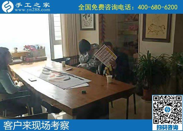 10月23日，實(shí)地考察要合作的外發(fā)手工活廠(chǎng)家有必要嗎？手工之家接待考察加工客戶(hù)剪影