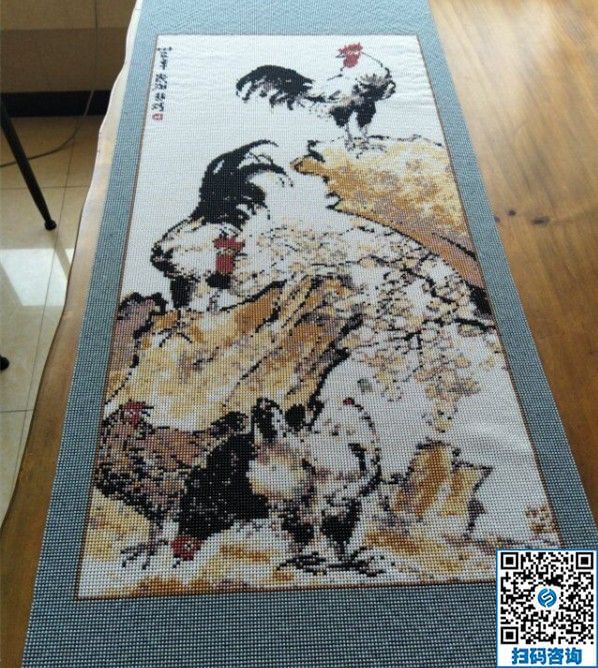 “多做串珠繡，過年吃豬肉！”邯鄲一位家庭婦女說(圖1)