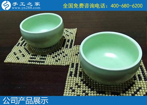 12月25日，靠譜的純手工活外發(fā)加工，在家做手工活賺錢，就是珠繡外發(fā)手工活，手工之家勵(lì)志珠串珠純手工產(chǎn)品展示