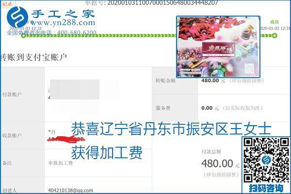你、我、她，都能做，都能掙錢，這個手工活加盟項目是首選