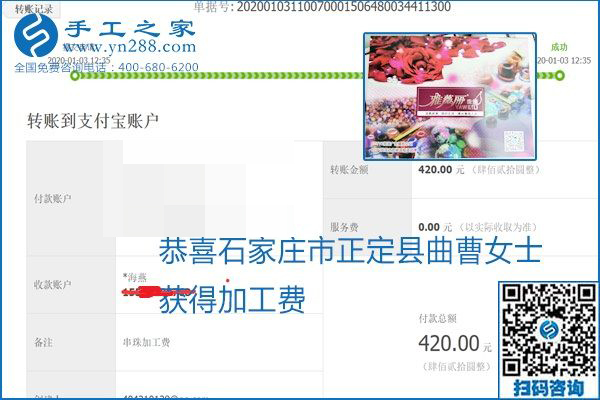 你、我、她，都能做，都能掙錢，這個手工活加盟項目是首選
