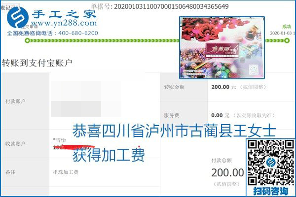 你、我、她，都能做，都能掙錢，這個手工活加盟項目是首選