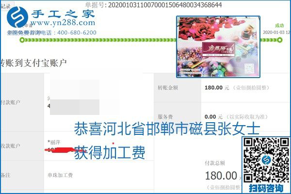 你、我、她，都能做，都能掙錢，這個手工活加盟項目是首選