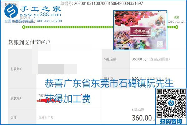你、我、她，都能做，都能掙錢，這個手工活加盟項目是首選