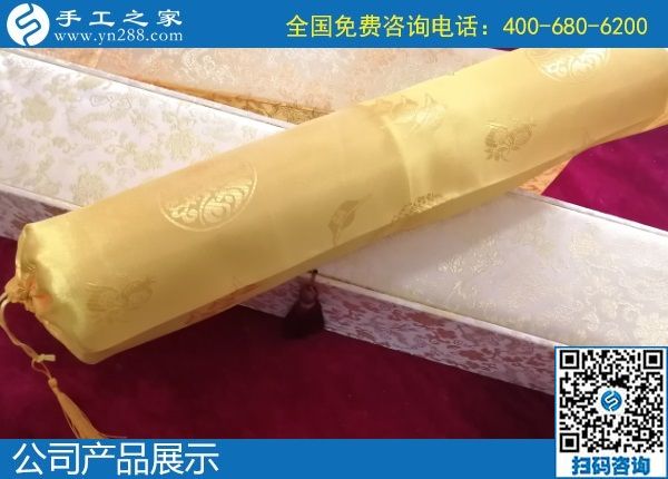 1月21日，在家做手工活掙錢，手工活加盟項(xiàng)目就是珠繡外發(fā)手工活，手工之家接待考察加工客戶剪影