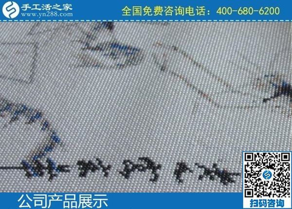 2月3日，手工活加盟項(xiàng)目，拿回家做的手工活，就是珠繡外發(fā)手工活，手工之家珠繡細(xì)節(jié)成品實(shí)拍