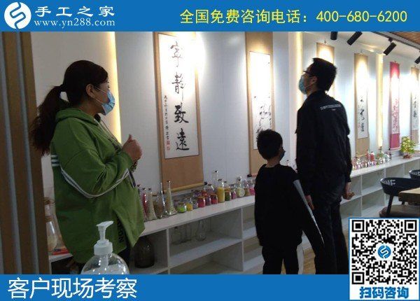4月3日，代理手工活加工項目、真實可靠的外發(fā)手工活就選這里，手工之家接待考察加工客戶剪影