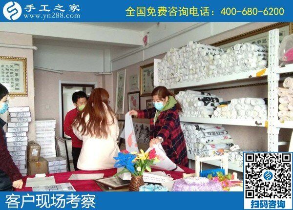 大量純手工活外發(fā)，就是手工之家勵志串珠繡(圖1)