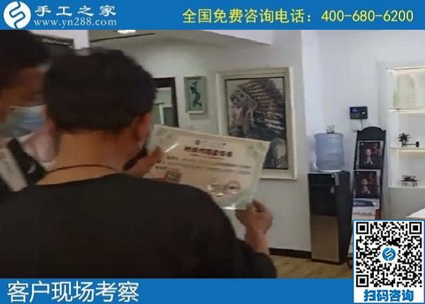 4月24日，拿回家做的手工活加工項目，手工活代理加工，這里的勵志珠珠繡是個創(chuàng)業(yè)好項目。手工之家接待考察合作加工客戶剪影