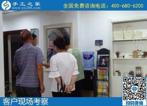 8月30日，可以寄到家做的手工活加工項目怎么樣？實地看看就有了選擇，手工之家接待考察加工客戶剪影