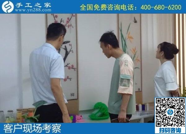 8月30日，可以寄到家做的手工活加工項目怎么樣？實地看看就有了選擇，手工之家接待考察加工客戶剪影