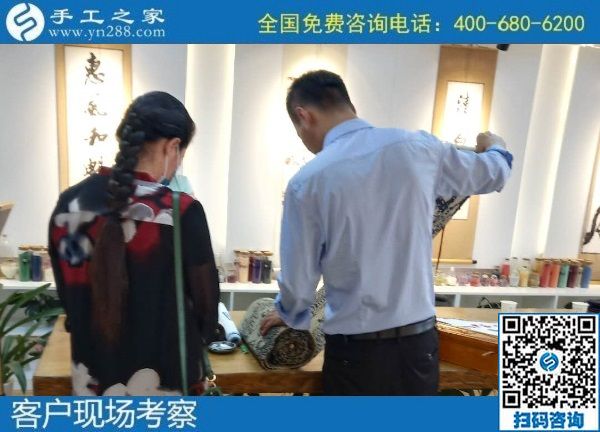 9月21日，純手工活外發(fā)加工項(xiàng)目，是不是正規(guī)管回收的手工活，要這樣判斷，手工之家接待考察合作加工客戶剪影