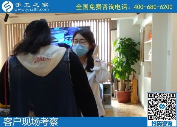 10月21日，手工活外發(fā)回收，都能在家掙錢的手工活，選擇這里的人太多了，手工之家接待考察合作加工客戶剪影